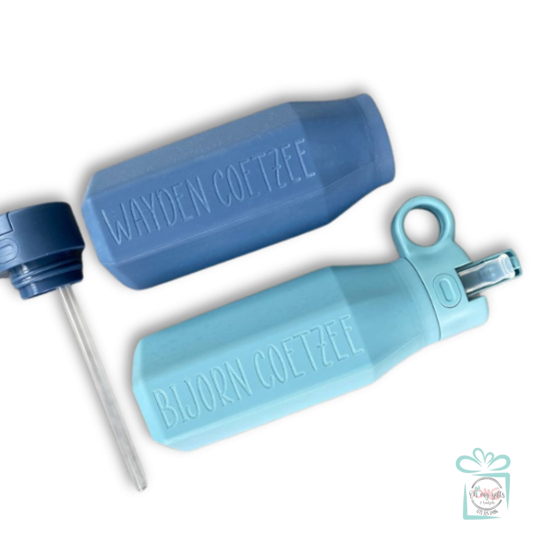 Personalized Silicone Water Bottle