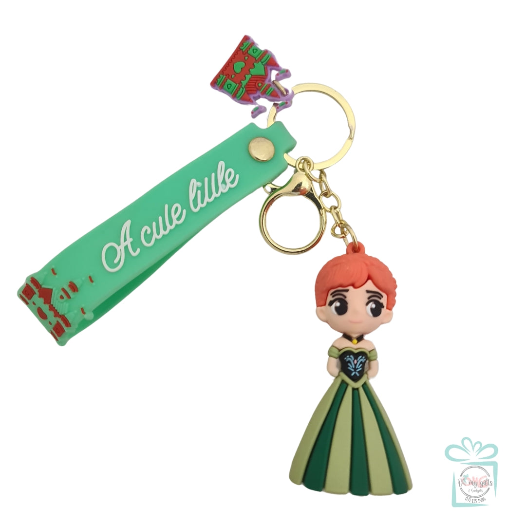 Anna Frozen Character Keyrings