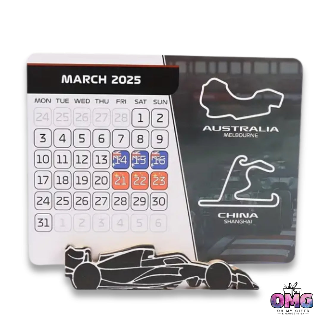 formula 1 calendar
