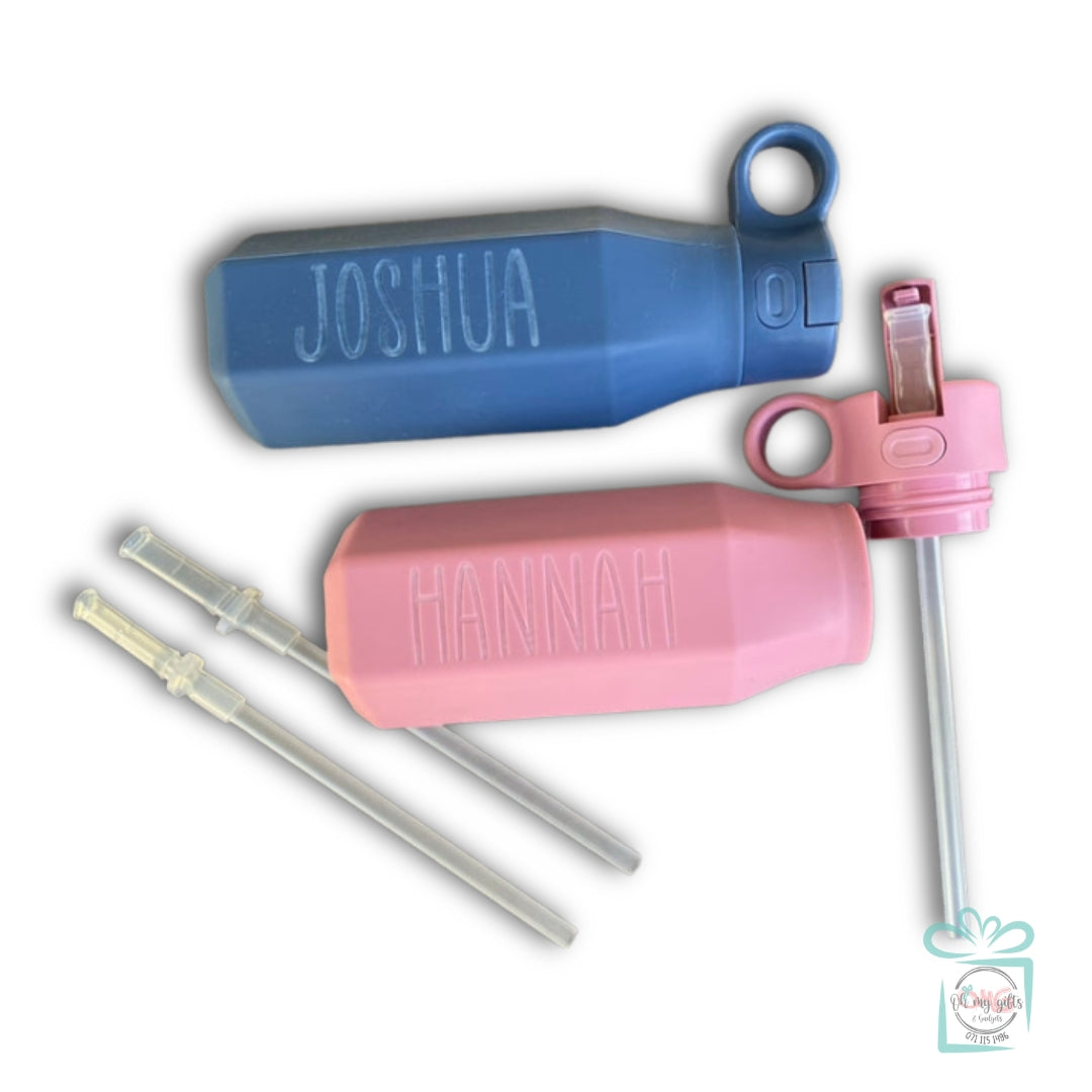 Personalized Silicone Water Bottle