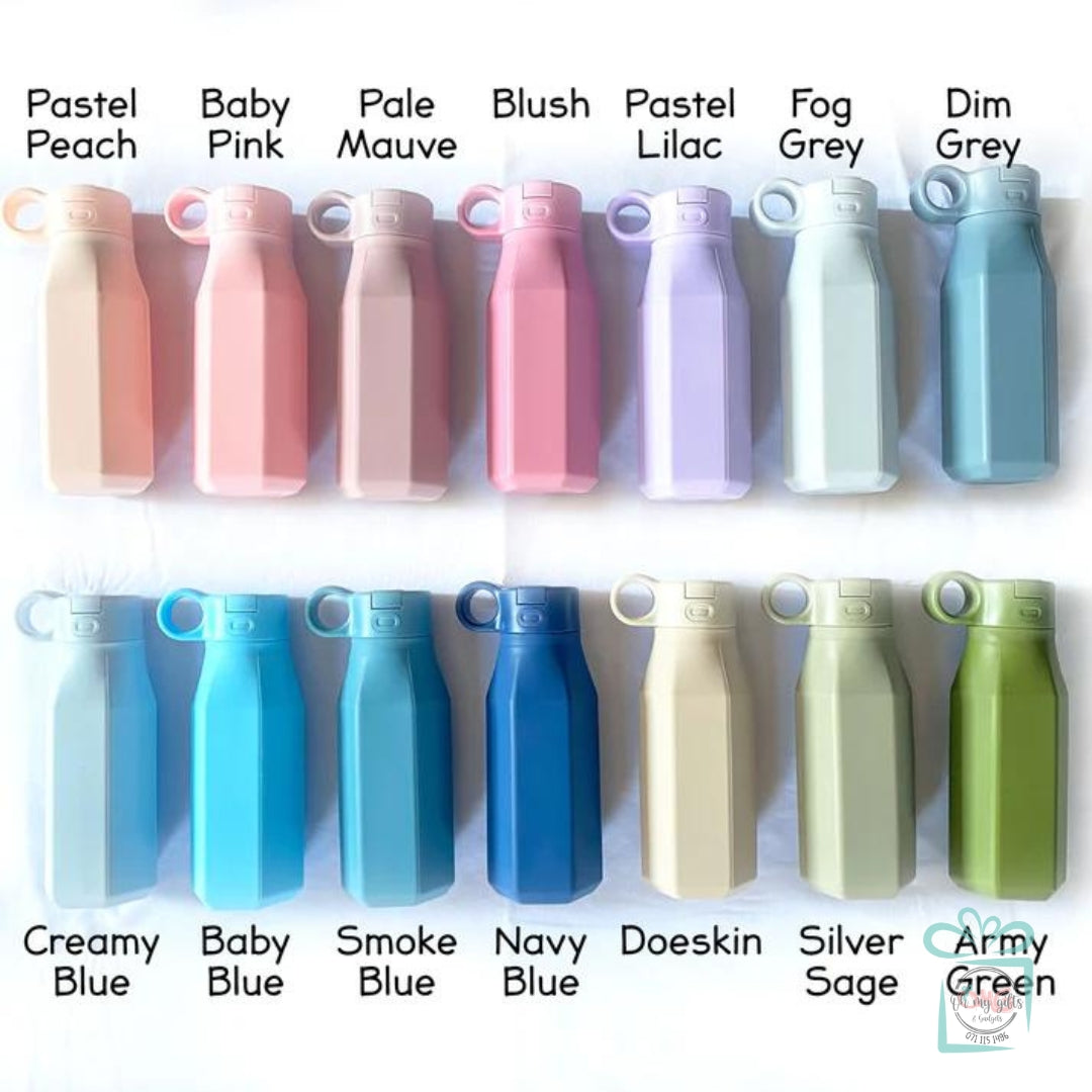 Personalized Silicone Water Bottle