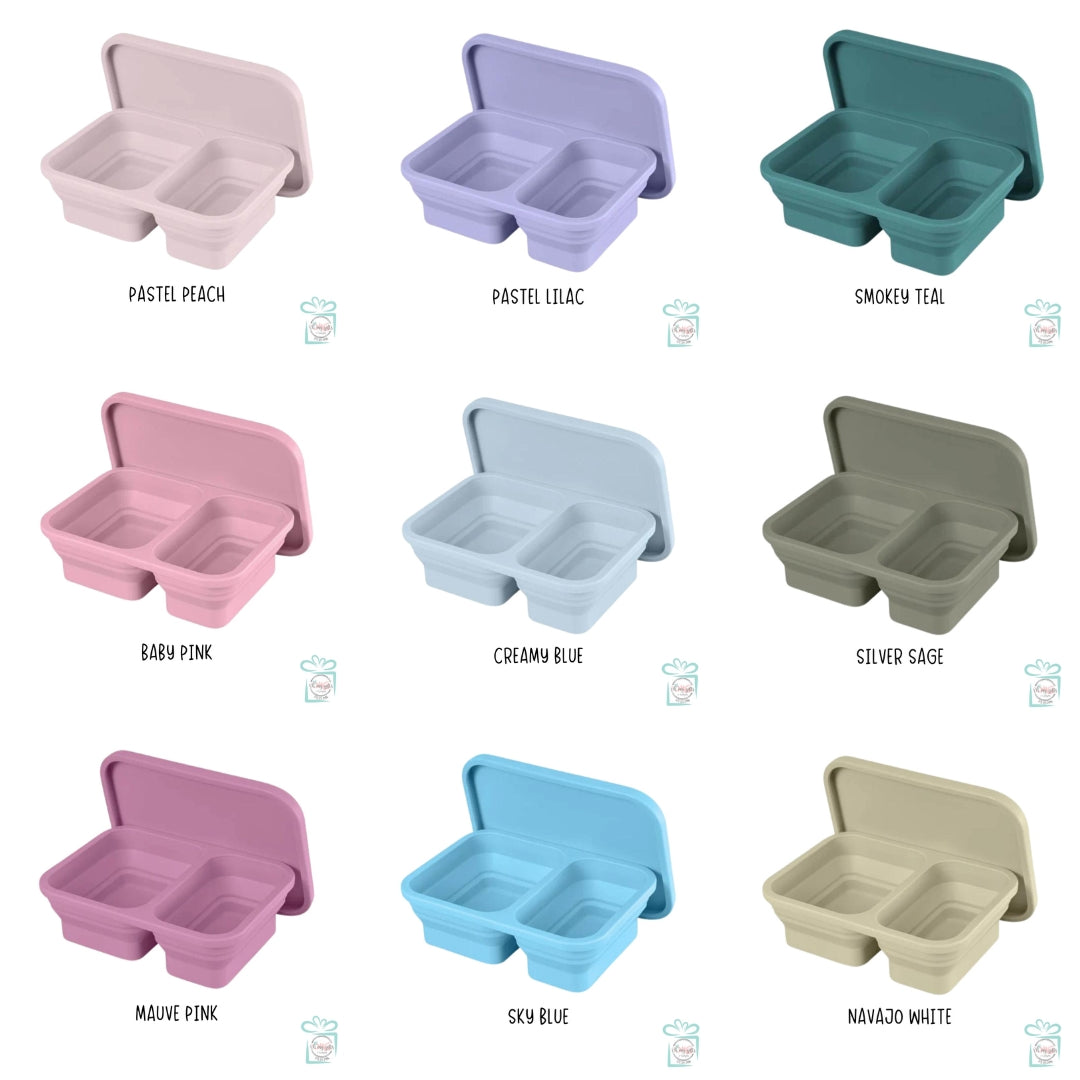 Personalized Silicone Pop-Up Lunchbox