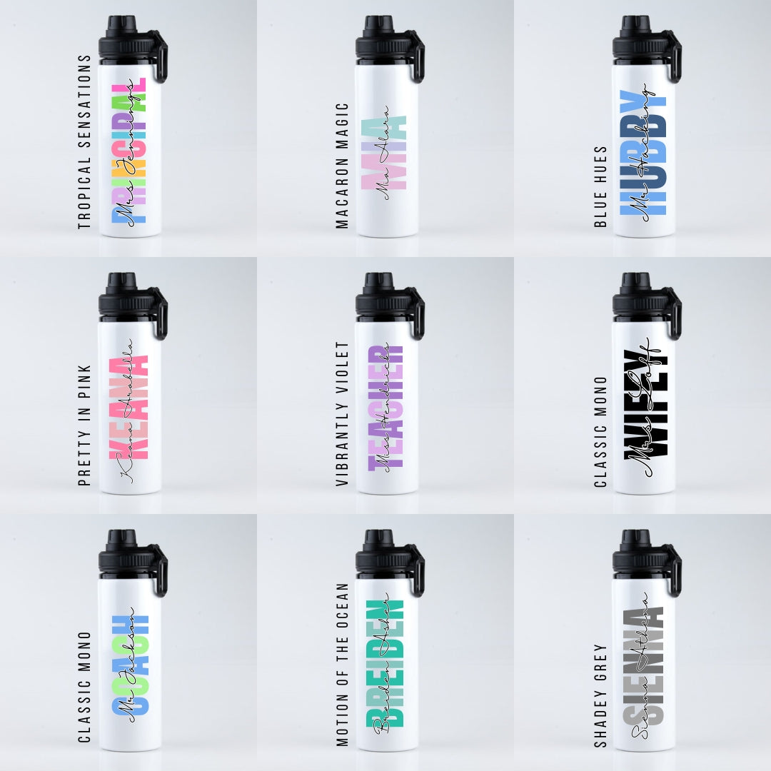 Stainless Steel Water Bottle - COACH (Personalized)
