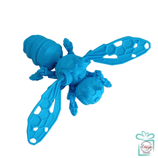 3D Printed Blue Bee