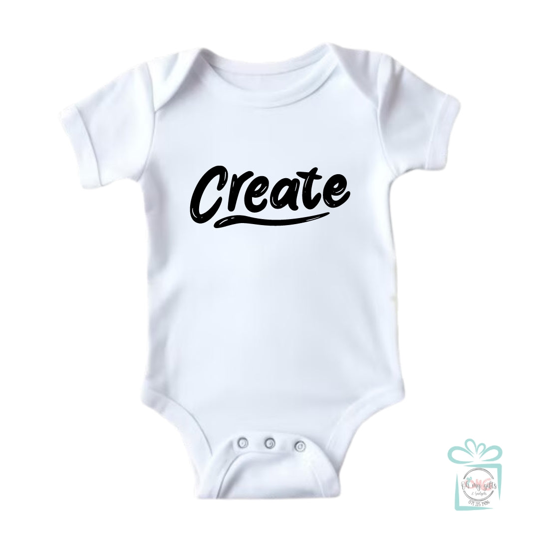 Create Your Own Christmas Babygrow