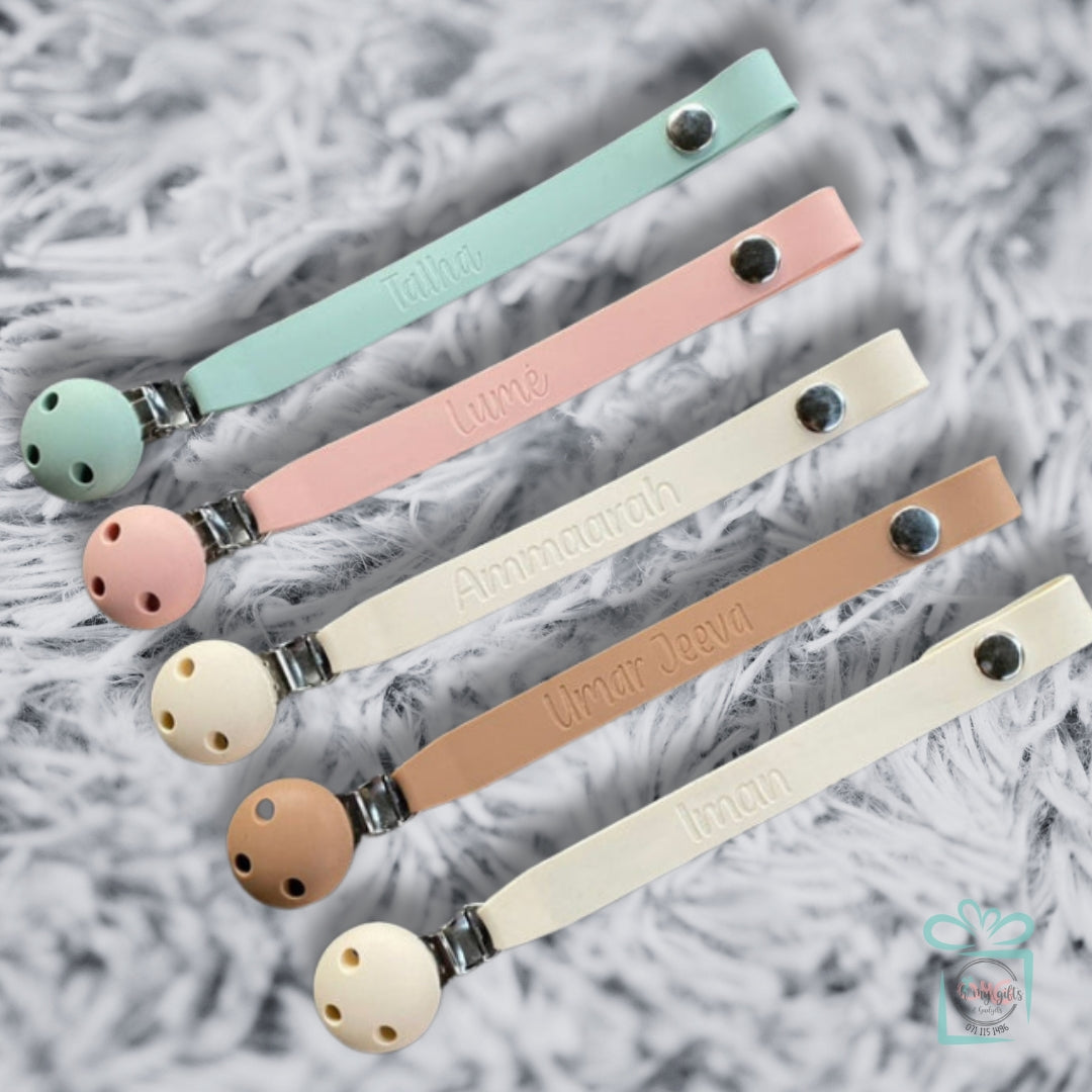 Personalized Silicone Dummy Strap