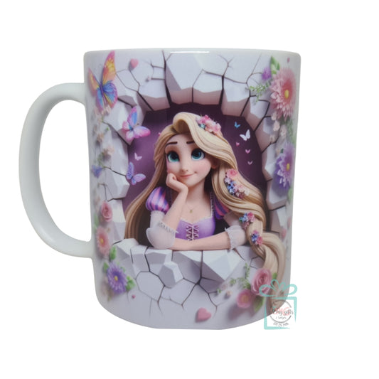 Rapunzel Broken Wall Mug